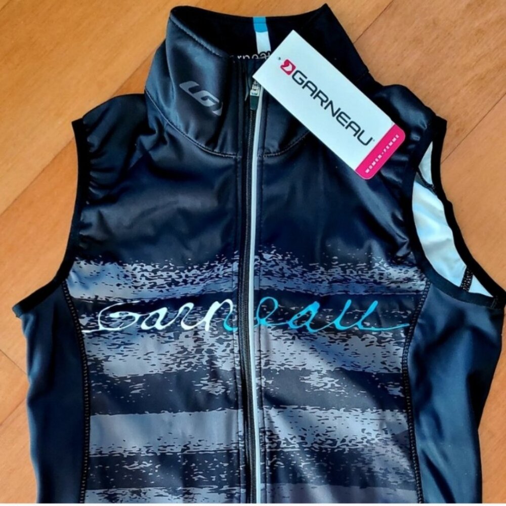 Black X-lite Cycling Vest - Full Zip, XS